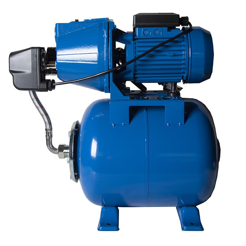 Автоматическая станция водоснабжения 4WATER FJC 60L AUTO 19L (230В/50Гц, 370W, 42л/мин, 35 м, бак 19л).