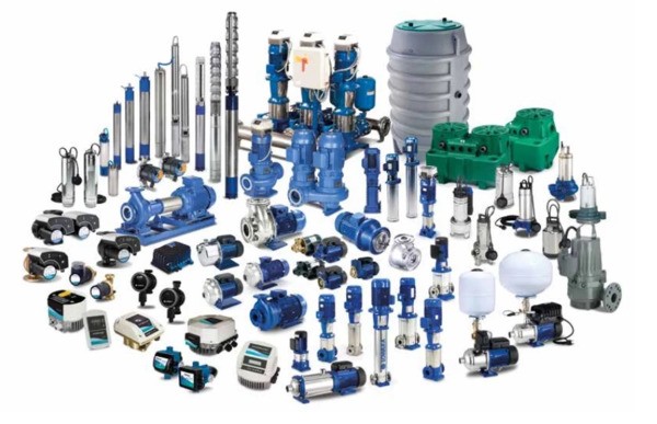 Комплектующие и запчасти для насосов
